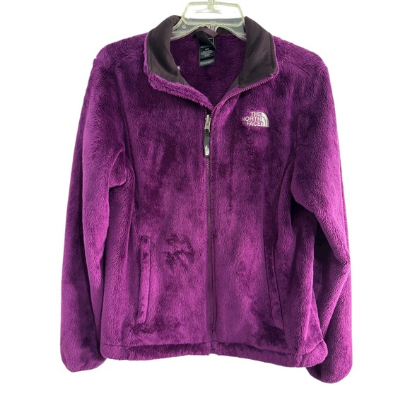 The North Face Womens M/M Purple Fleece Full Zip Jacket - Picture 3 of 14